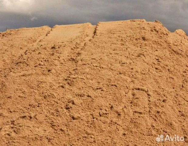 Песок мытый, песок природный, отсев 0.5 от20м3