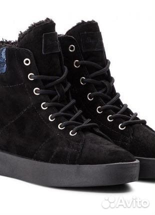 Утеплённые ботинки Pepe Jeans 37 черный