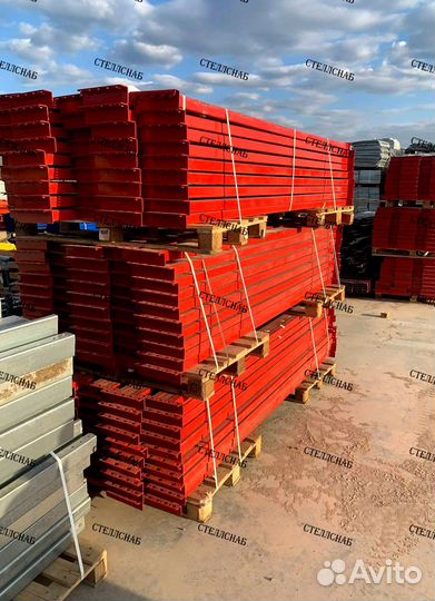 Стеллажи паллетные Микрон б/у лот 1714