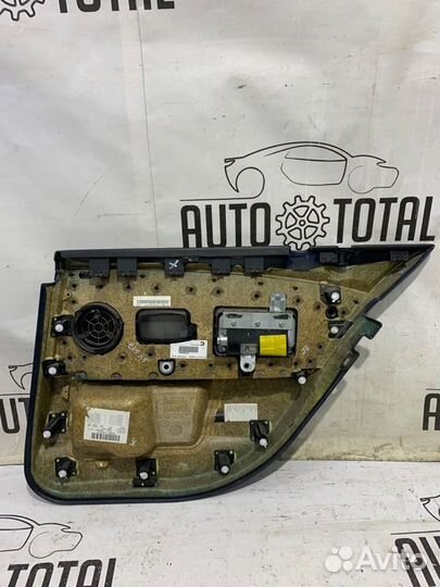 Обшивка двери задняя левая Bmw 745 E65 N62B44 2004