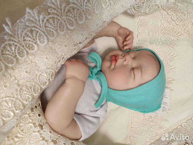 Спящий малыш кукла реборн