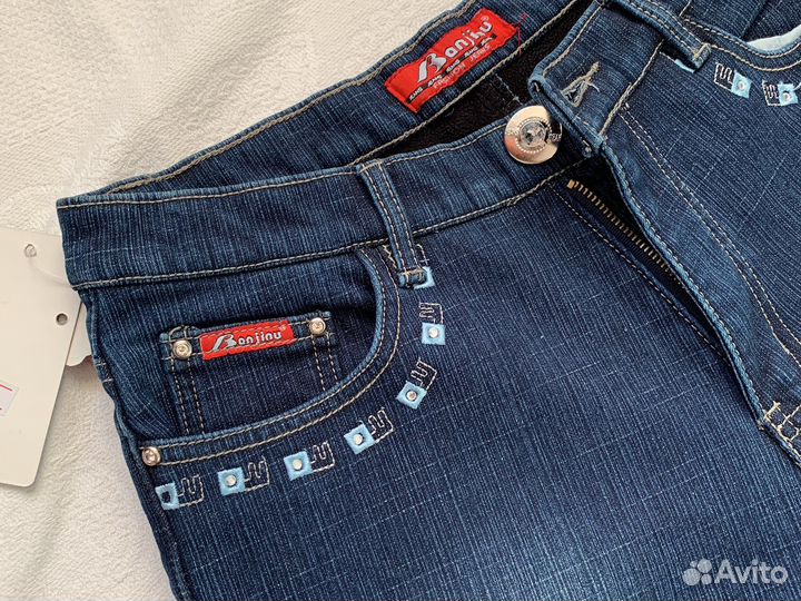Джинсы винтаж утепленные