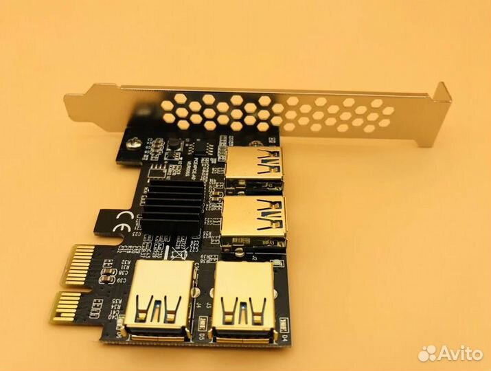 PCI e от1 до 4 PCI e адаптер PCIe от1x до 16x USB