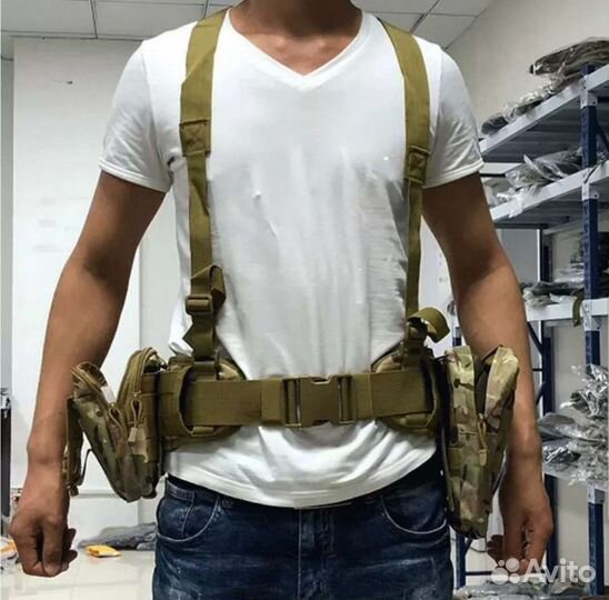 Разгрузочный пояс укомплектованный Molle