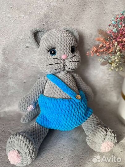 Мягкая игрушка котик