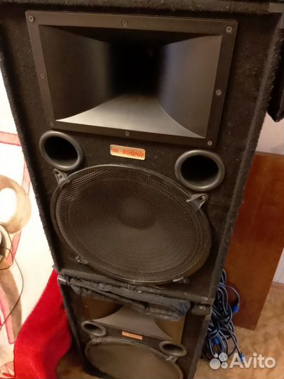 Активный микшерный пульт Yamaha+ колонки