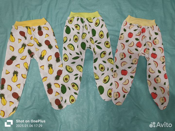 Ползунки с рождения до 8-9 месяцев