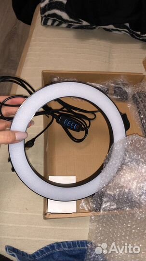 Кольцевая лампа селфи кольцо