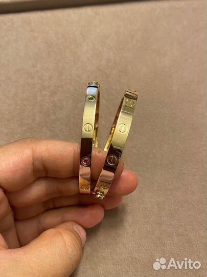 Золотой браслет Cartier Love