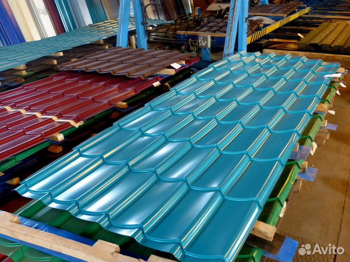 Металлочерепица монтерей коричневая,зеленая