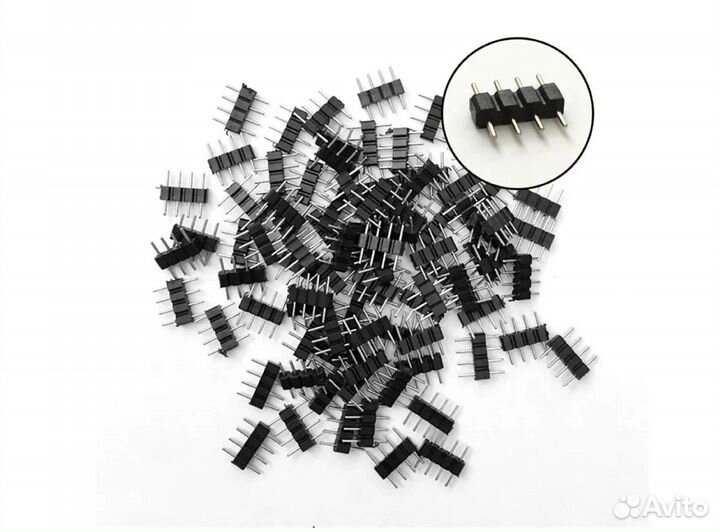 4-контактный rgb разъем адаптера