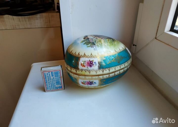 Старинная Шкатулка в Виде Яйца. Жницы