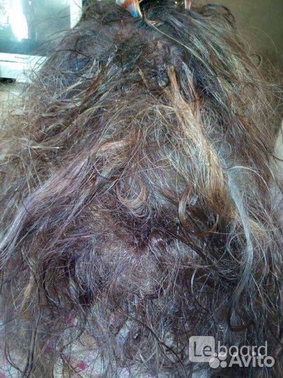 Распутывание колтунов. Снятие нарощенных волос