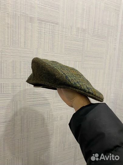 Кепка «жиганка» Harris Tweed винтаж