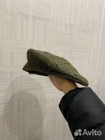 Кепка «жиганка» Harris Tweed винтаж