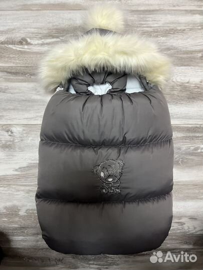 Зимний конверт для новорожденных