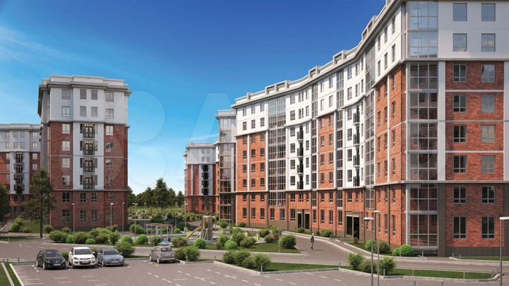 2-к. квартира, 49 м², 6/8 эт.