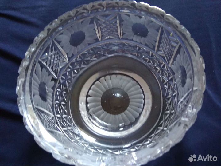 Салатник хрустальный, СССР