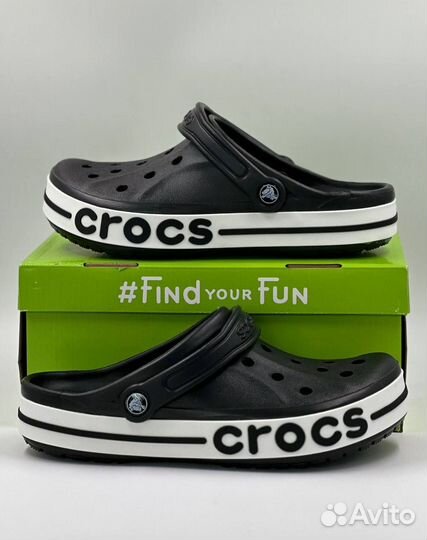 Мужские Сабо Crocs Bayaband Clog Black