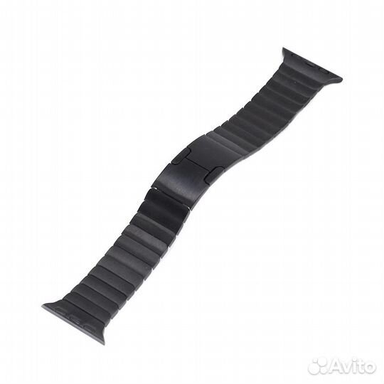 Ремешок стальной Noname для Apple Watch блочный 38