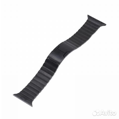 Ремешок стальной Noname для Apple Watch блочный 38