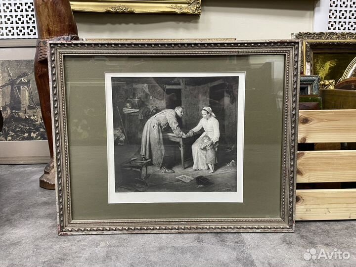 Старинная репродукция А.И. Корзухина