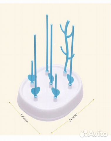 Подставка для сушки бутылочек, сосок и аксессуаров