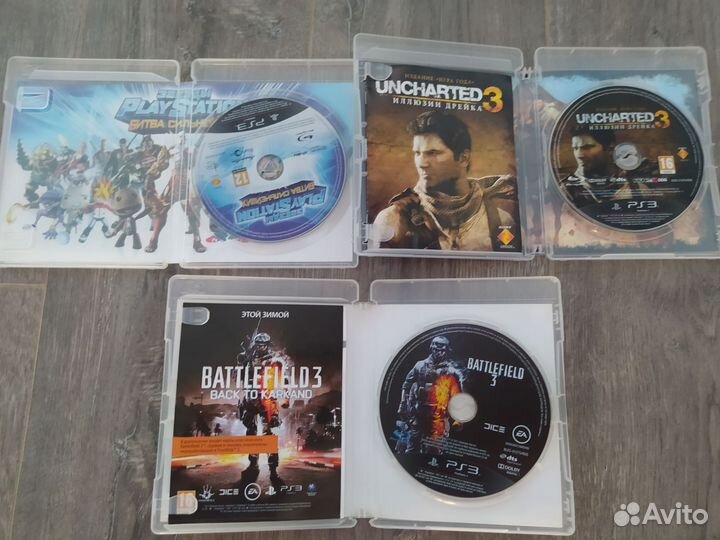 Комплект игр ps3