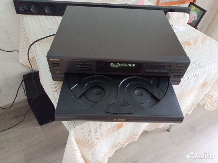 Cd проигрыватель technics на 5 дисков