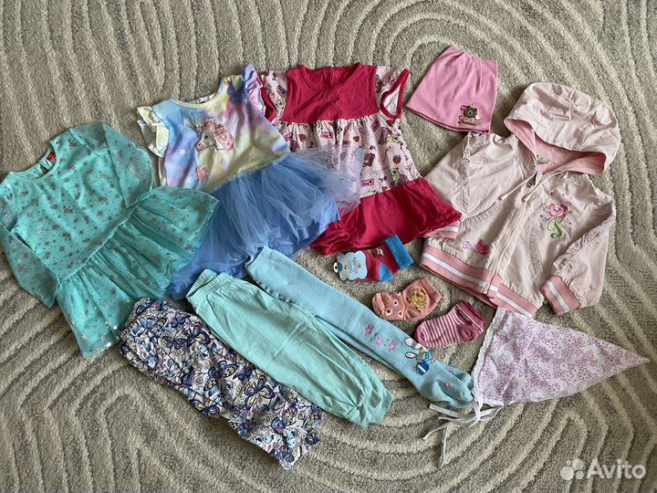 Одежда для девочки 1-1,5 года