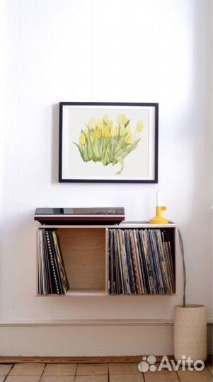 Картина акварелью Тюльпаны