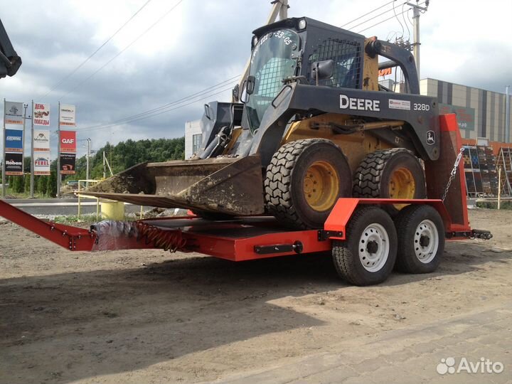 Мини-погрузчик John Deere 328D, 2012