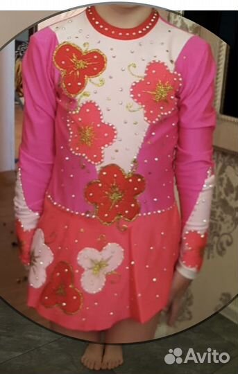 Купальник для художественной гимнастики 110см