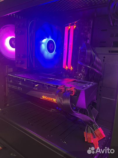 Игровой компьютер пк Intel i5 10400F/16gb/rtx3070