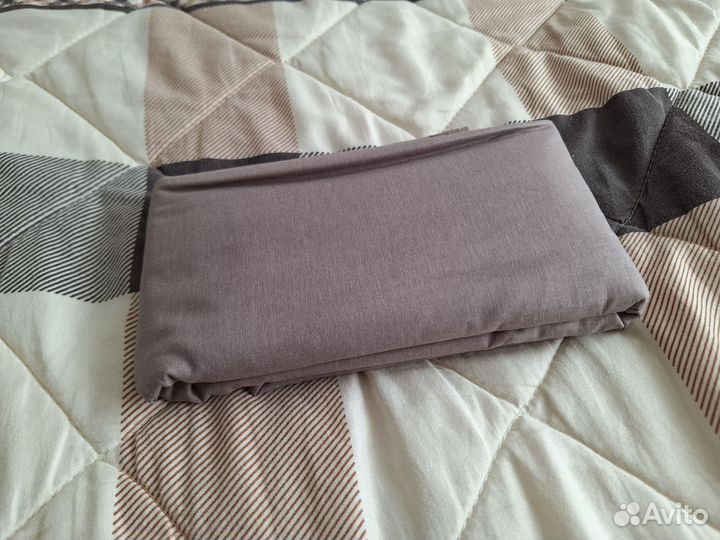 Наволочка 70х70. Серая и Серо-голубая