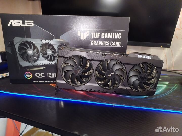 Видеокарта 3060 asus tuf 12gb OC / Обмен