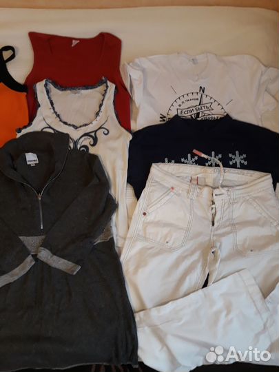 Женские вещи пакетом 46 48 размер бу