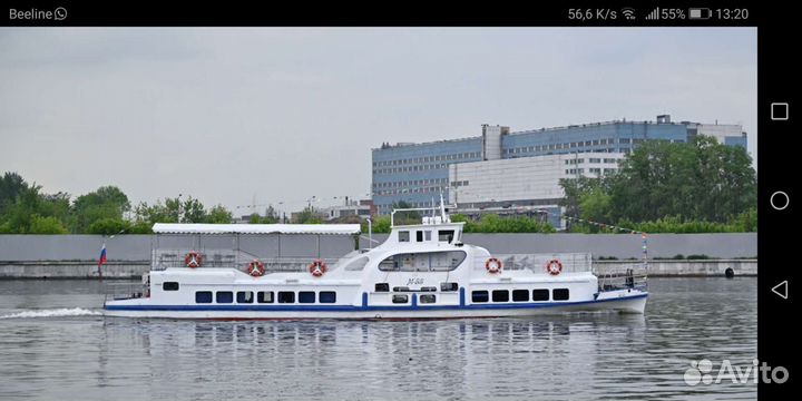 Пассажирский теплоход типа Москвич