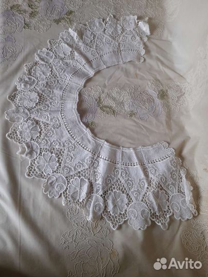 Кружевные воротнички для платья