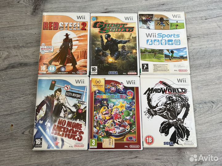 Лицензионные игры nintendo wii