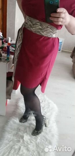 Длинный пояс-кушак (натуральная кожа, длина 2,80)