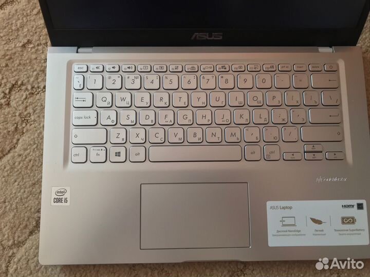 Ноутбук asus i5 10 поколение