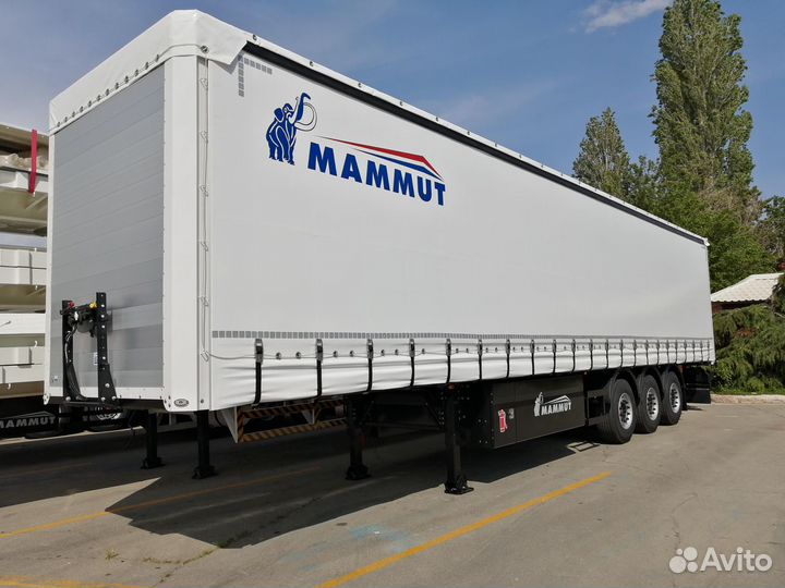 Полуприцеп шторный Mammut 93м3, 2023