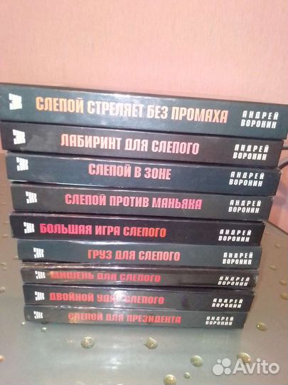 Книги слепой Андрей Воронин 1999