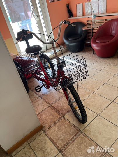 Велосипед трехколесный для взрослых