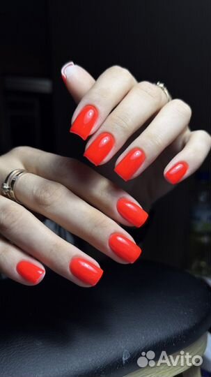 Маникюр с покрытием
