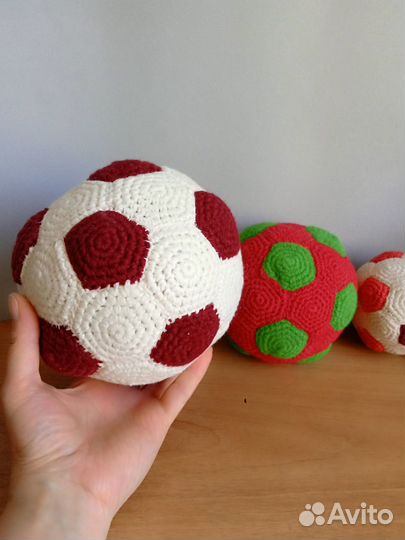 Мячики амигуруми