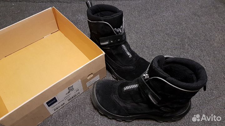 Зимние ботинки ecco 39 размер