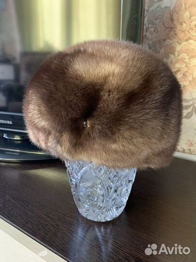 Берет женский норковый