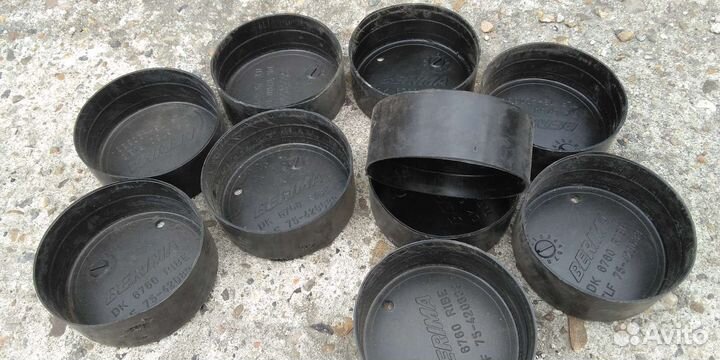 Заглушки на трубы пластиковые